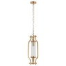 Светильник подвесной Crystal Lux TOMAS SP1 BRASS