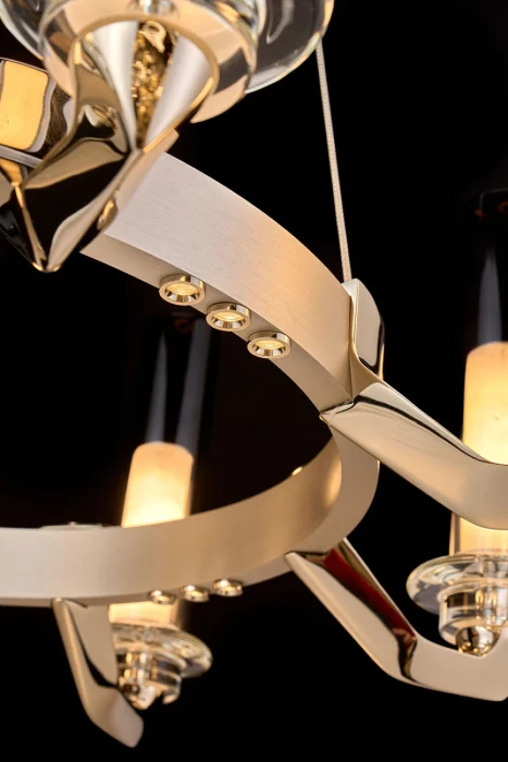 Подвесная люстра Leon Alana LE7907/8 Chrome