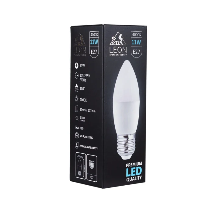 Светодиодная лампа Leon LE-C35-11W-4000K-E27