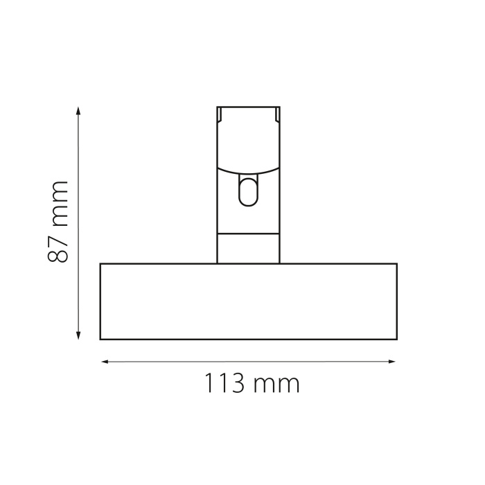 Светильник для трека Due Lightstar 207437