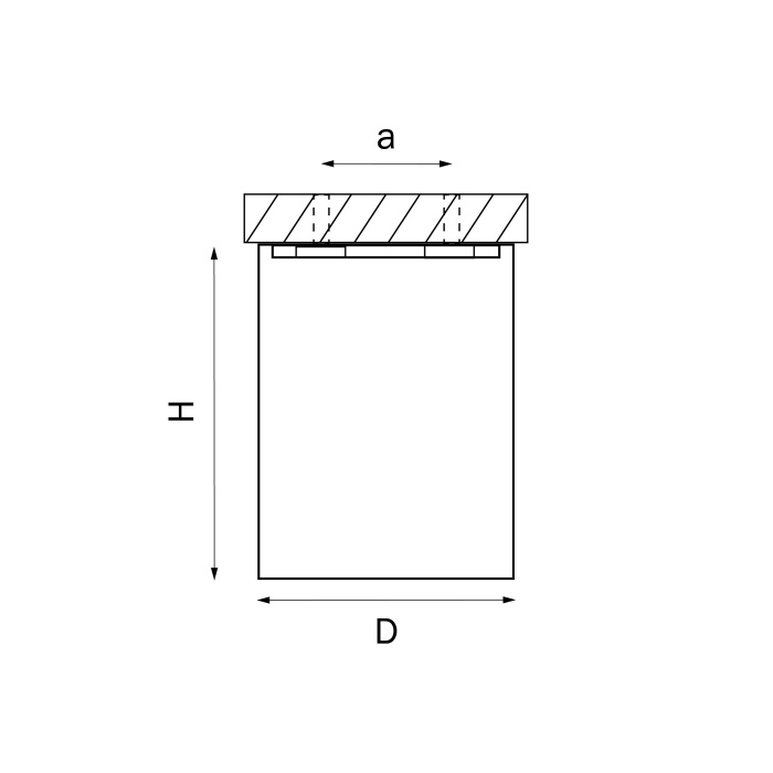 Светильник точечный накладной декоративный под заменяемые LED лампы Binoco Lightstar 051007