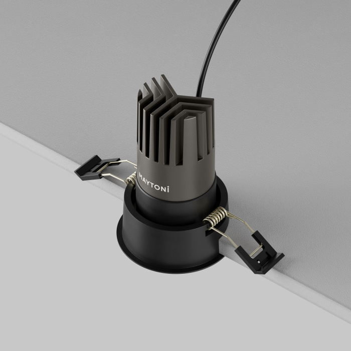 Встраиваемый светильник Maytoni Dip DL116-10W-2.7K-B