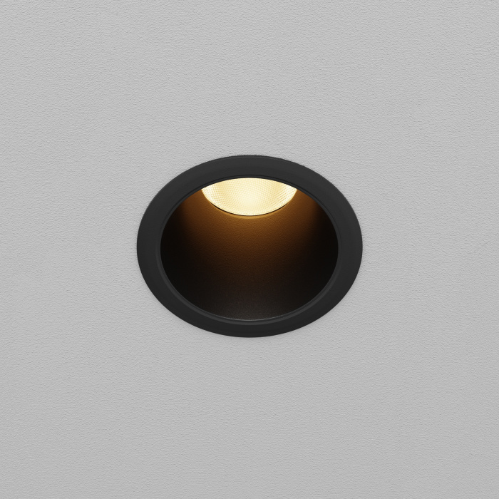 Встраиваемый светильник Maytoni Dip DL116-10W-2.7K-B