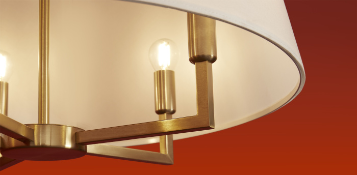 Люстра на штанге Freya Graceful FR2042CL-05BS