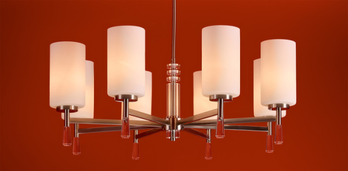 Люстра на штанге Freya Chic FR2031PL-08N