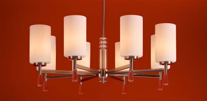 Люстра на штанге Freya Chic FR2031PL-08N