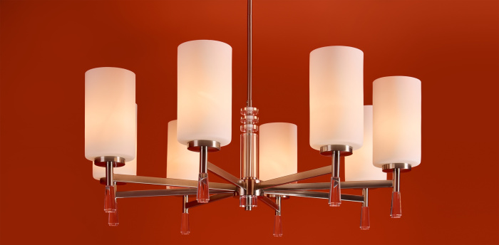 Люстра на штанге Freya Chic FR2031PL-08N