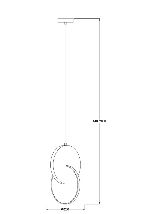Подвесной светильник Freya Nova FR6002PL-L15CH