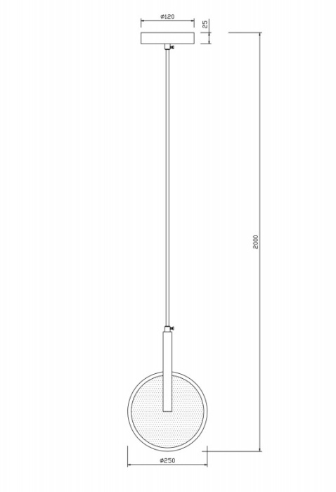 Подвесной светильник Freya Nova FR6002PL-L15CH