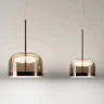 Подвесной светильник Delight Collection Equatore 9705P/L amber/copper