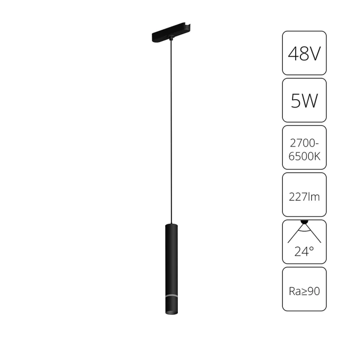 Магнитная трековая система Arte Lamp RAPID A2959PL-1BK