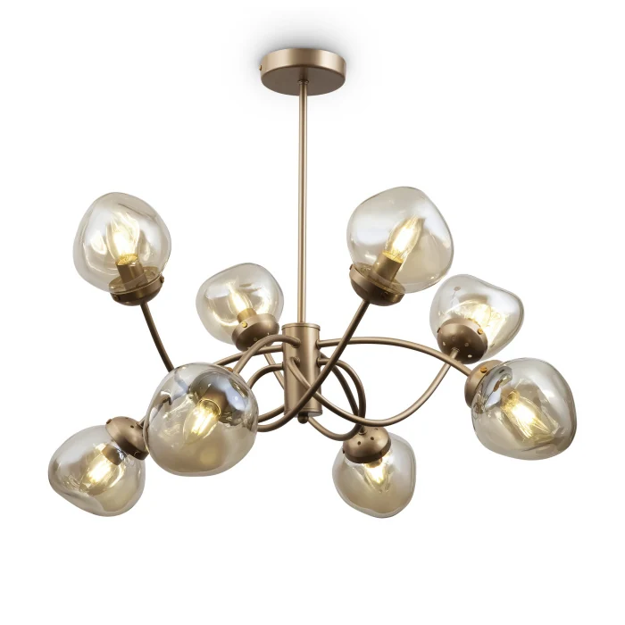 Люстра на штанге Freya Volani FR8017PL-08MG