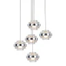 Подвесной светильник Delight Collection Indiana MD22030002-5A chrome/clear