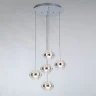 Подвесной светильник Delight Collection Indiana MD22030002-5A chrome/clear