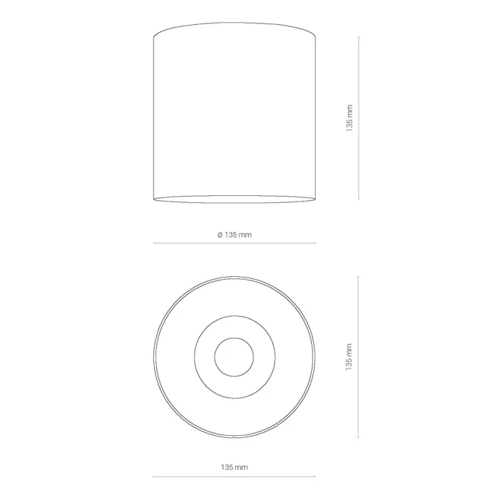 Накладной светильник Nowodvorski Ios Led Black 8732