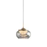 Подвесной светильник Delight Collection MT9128 MT9128-1H gold/smoke