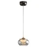 Подвесной светильник Delight Collection MT9128 MT9128-1H gold/smoke