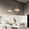 Подвесной светильник Delight Collection MT9128 MT9128-1H gold/smoke