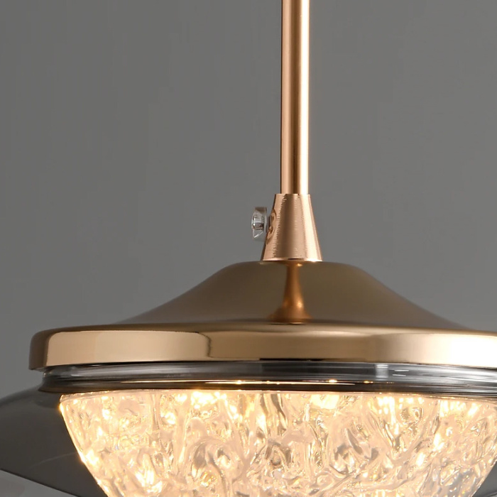 Подвесной светильник Delight Collection MT9128 MT9128-1H gold/smoke