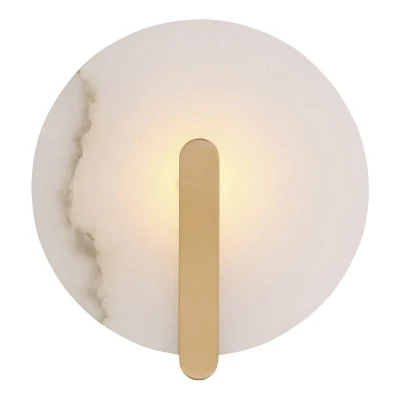 Светильник настенный ST-Luce латунь/алебастр LED 1*5W 3000K SL1195.301.01