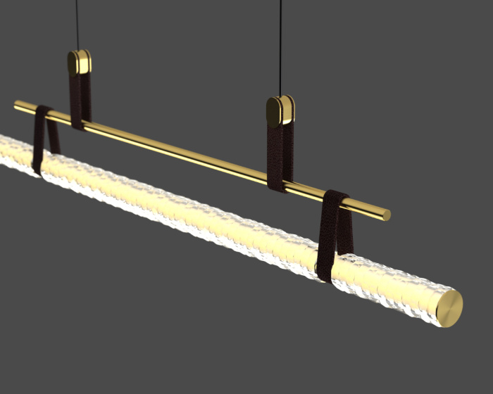 Подвесной светильник Delight Collection 8501P 8501P/L brass/clear