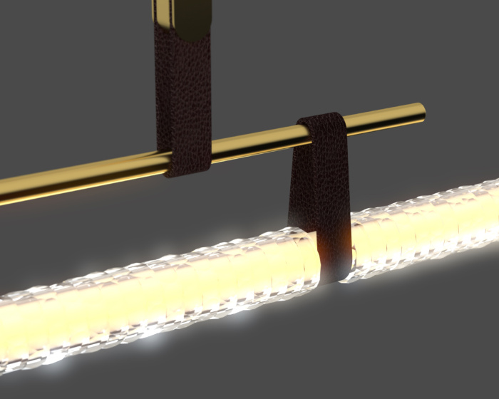 Подвесной светильник Delight Collection 8501P 8501P/L brass/clear