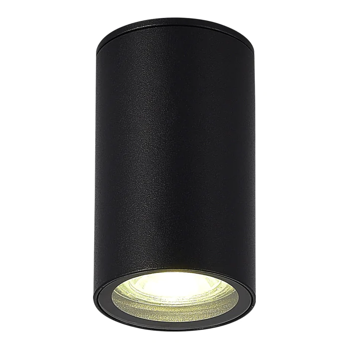 Светильник уличный потолочный ST-Luce черный GU10 1*50W SL9010.412.01