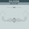 Консоль для паркового фонаря FUMAGALLI EVA SYS  000.181.000.A0
