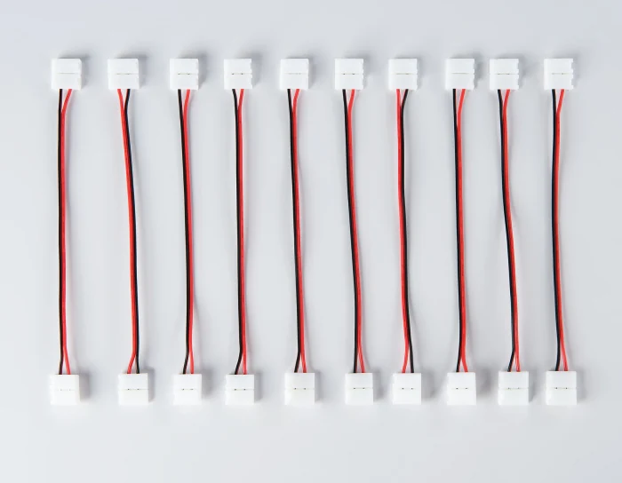 Соединитель гибкий двухсторонний для светодиодной ленты 5050 12/24V (2 конт.) 150 мм GS7601 (10шт) Ambrella light GS7601