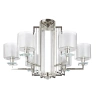 Люстра Crystal Lux NICOLAS SP-PL6 NICKEL/WHITE