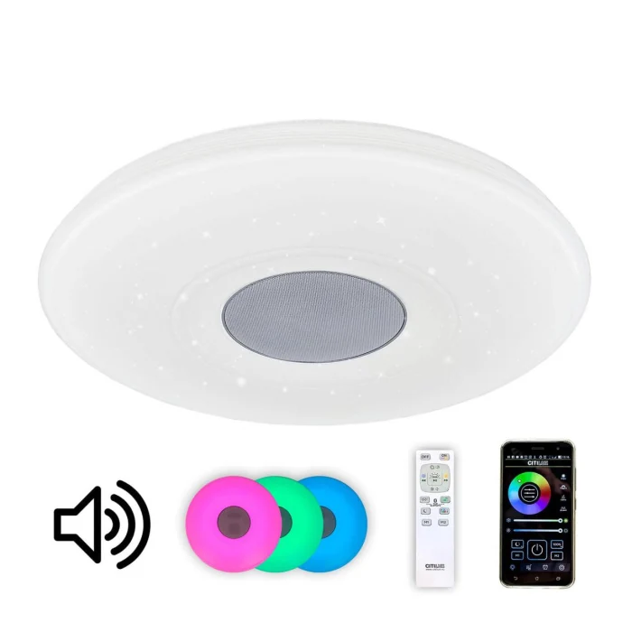 Потолочный светодиодный светильник Citilux Light & Music CL703M60