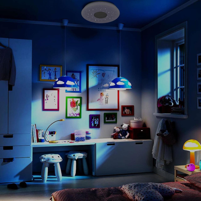 Потолочный светодиодный светильник Citilux Light & Music CL703M60