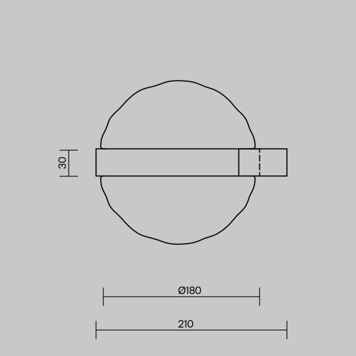 Бра Maytoni Misterio MOD379WL-L6B3K