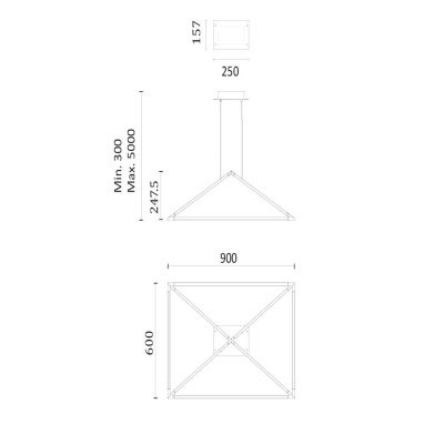 Подвесной светильник Leds C4 Tubs BIG