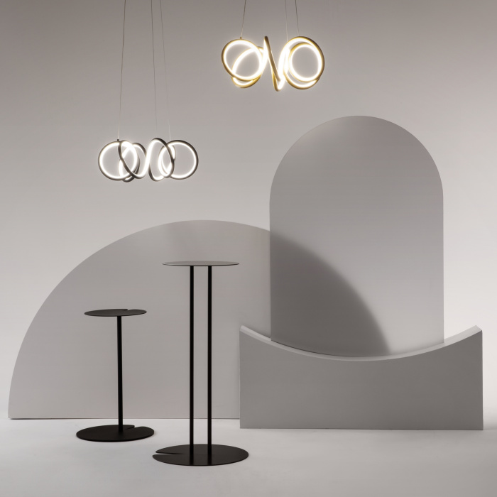 Подвесной светодиодный светильник Maytoni Curve MOD241PL-L60BK