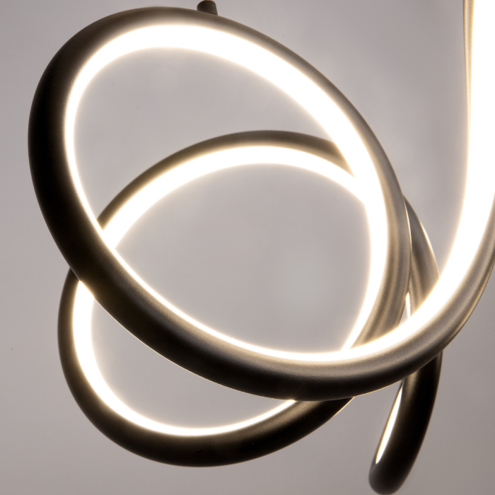 Подвесной светодиодный светильник Maytoni Curve MOD241PL-L60BK