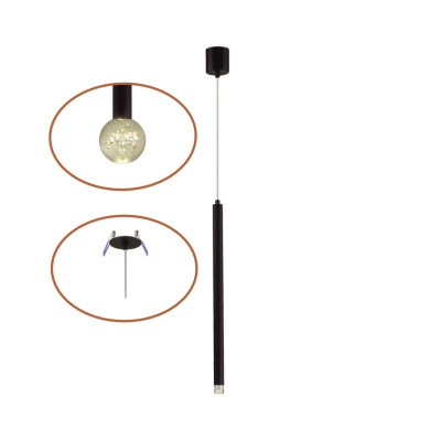 Подвесной светильник ODEON LIGHT HIGHTECH 4373/3LA