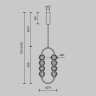 Подвесной светильник Maytoni Amulet MOD555PL-L11G3K