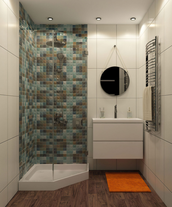 Влагозащищенный светильник Denkirs ENKEL DK3012-BK