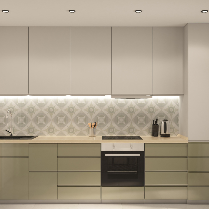 Влагозащищенный светильник Denkirs ENKEL DK3012-BK