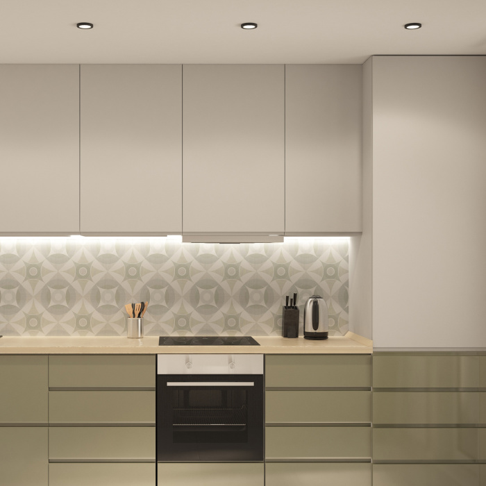 Влагозащищенный светильник Denkirs ENKEL DK3012-BK