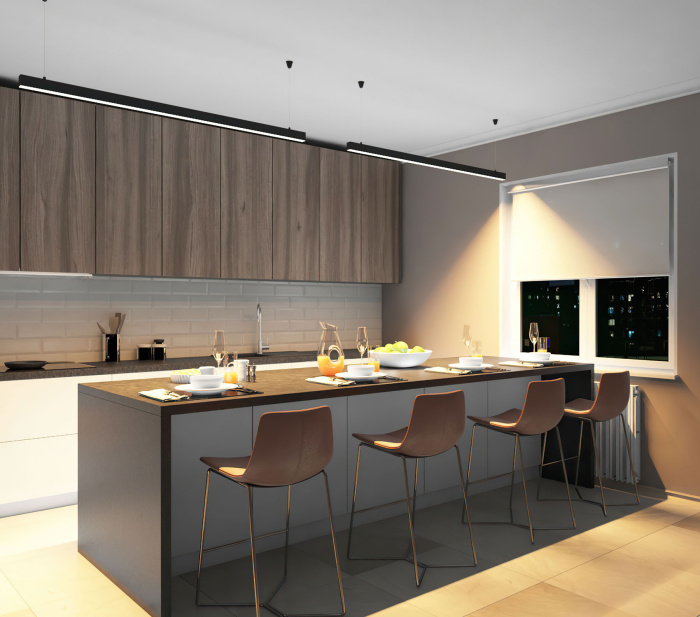 Линейный светильник Denkirs Hals DK9153-BK