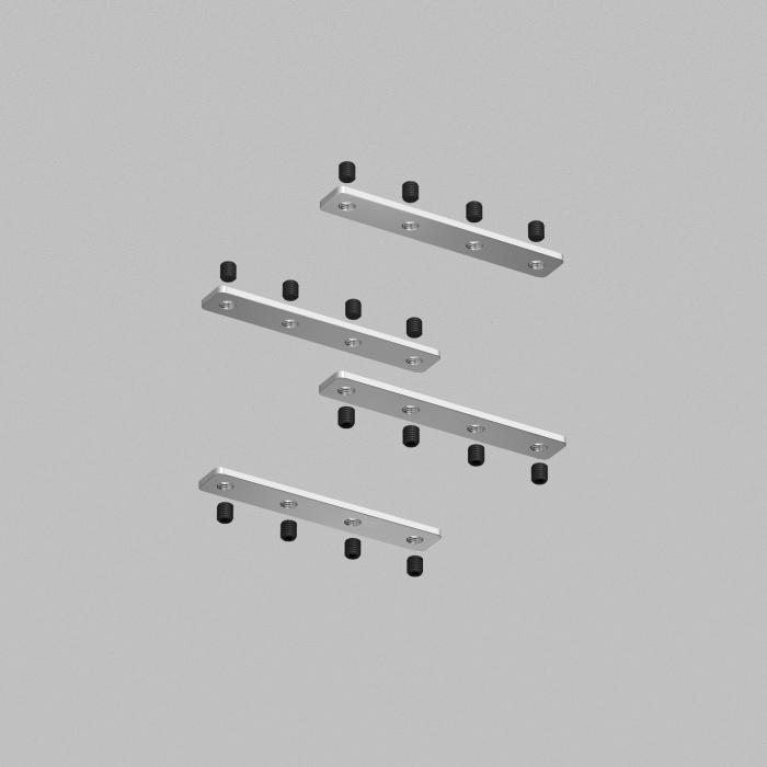 Соединитель профиля Denkirs SMART SLOTT TR2018-AL