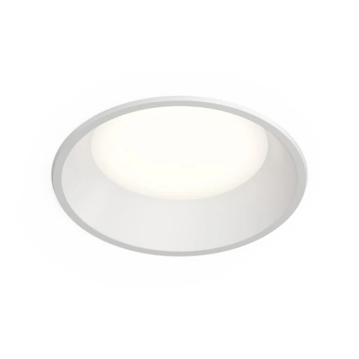Точечный встраиваемый влагозащищенный светильник Denkirs Trim DK2452-WH
