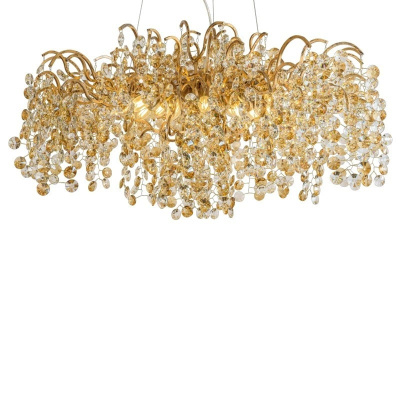 Подвесная люстра L&#039;Arte Luce Luxury Treasure L29012 с элементами из хрусталя