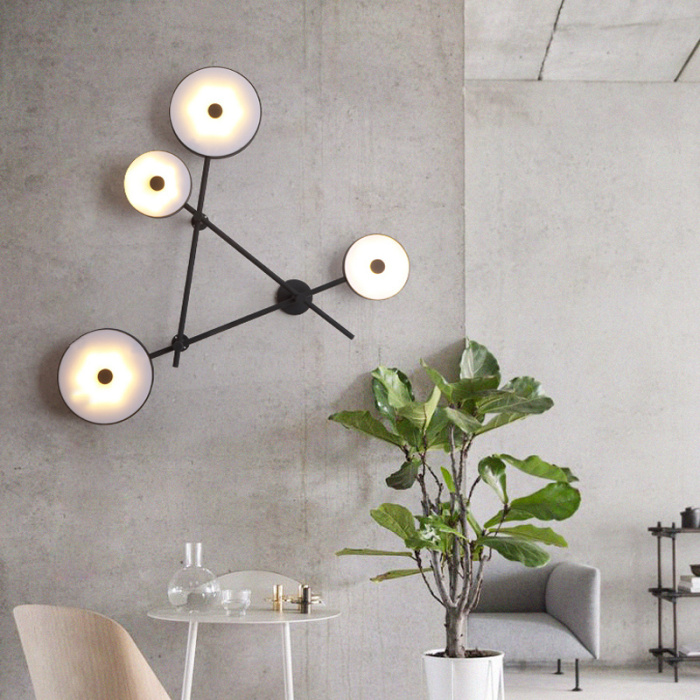 Бра Iride Bernhardt dots 140 cm Black ImperiumLoft