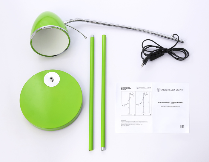 Светильник напольный с выключателем на проводе Ambrella light TR97693