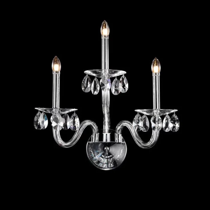 Бра L'Arte Luce Luxury Roccaforte L58323.48 с элементами из хрусталя