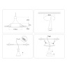 Встраиваемый точечный светильник MR16 Ambrella light A8923
