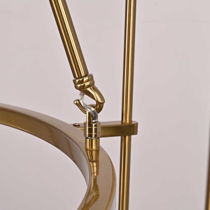 Люстра TORCHE DE VERRE Round Chandelier 8 ImperiumLoft